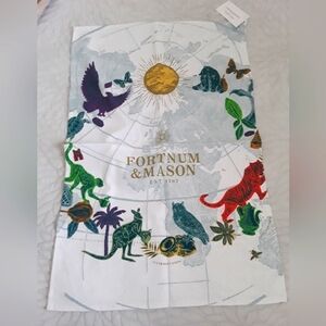 FORTNUM & MASON ILLUSTRATED TEA TOWEL